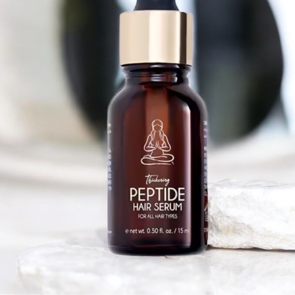 KARMA BEAUTY Thickening Peptide Hair Serum (For All Hair Types) .50 oz/15mL - Picture 3 of 7